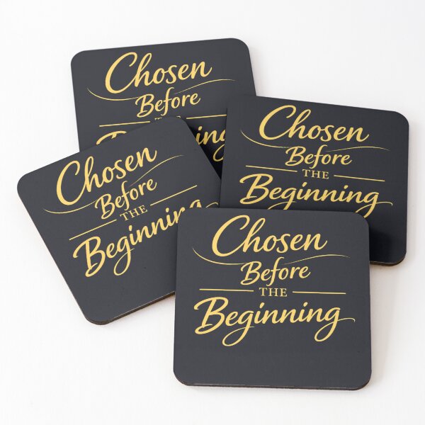 Item preview, Chosen Before the Beginning Christian Faith Identity Scripture Design designed and sold by astersgraphics.