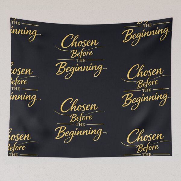Item preview, Chosen Before the Beginning Christian Faith Identity Scripture Design designed and sold by astersgraphics.