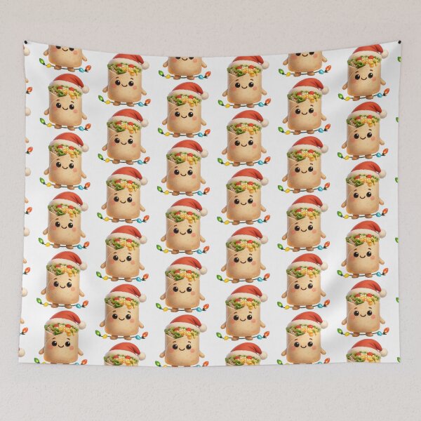 Item preview, Christmas Burrito 1 designed and sold by Sillytoe.