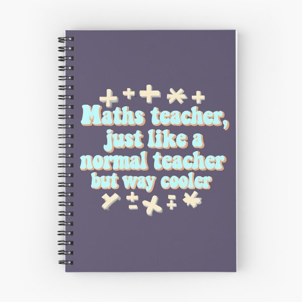 Item preview, Funny maths teacher slogan designed and sold by lucyinspace.