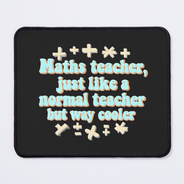 Item preview, Funny maths teacher slogan designed and sold by lucyinspace.