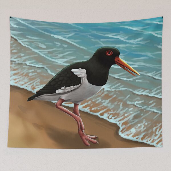 Item preview, Eurasian Oystercatcher designed and sold by JeMiChi Art.