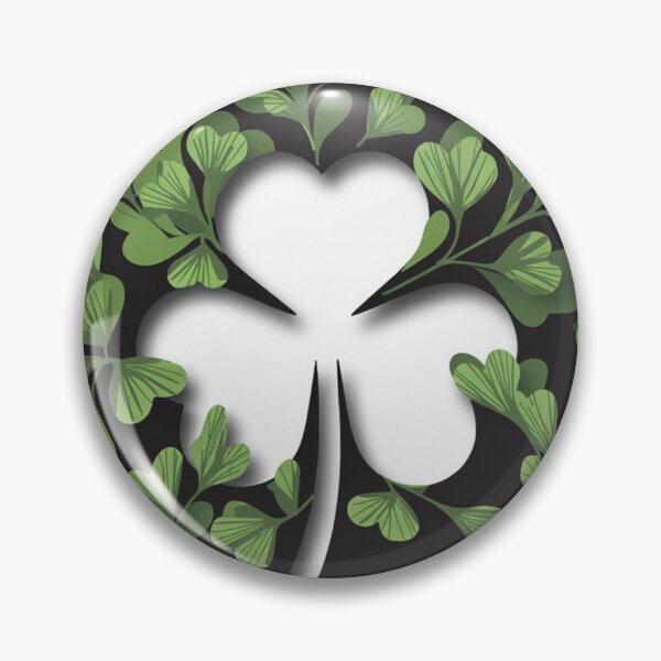 Item preview, St Patricks Day Shamrock Clover Leaf Pattern designed and sold by SassyArtistry.