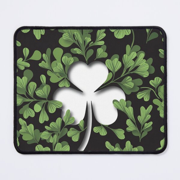 Item preview, St Patricks Day Shamrock Clover Leaf Pattern designed and sold by SassyArtistry.