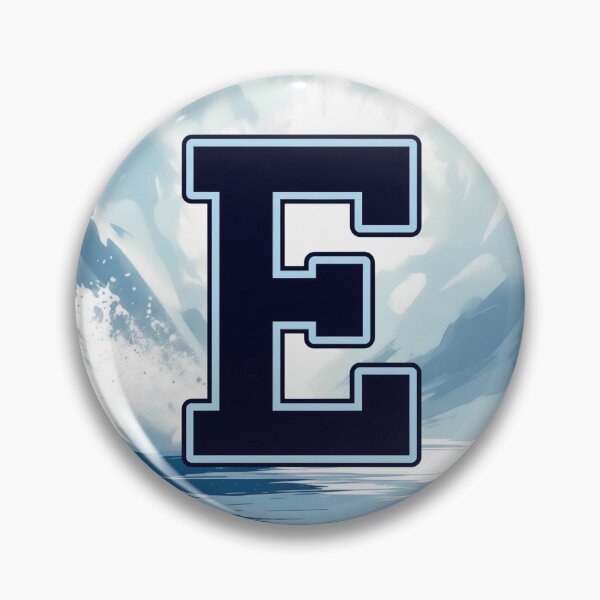 Item preview, Navy Blue Letter E – Initial Monogram for Boys designed and sold by roxysnextgenart.