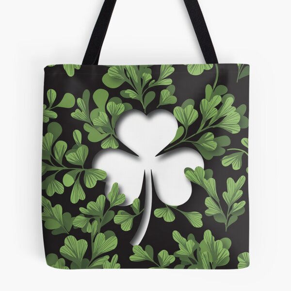 Item preview, St Patricks Day Shamrock Clover Leaf Pattern designed and sold by SassyArtistry.