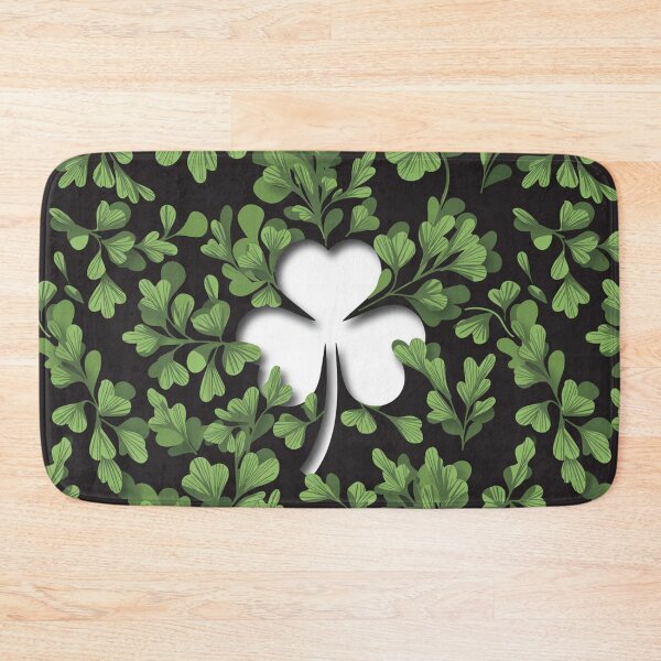 Item preview, St Patricks Day Shamrock Clover Leaf Pattern designed and sold by SassyArtistry.