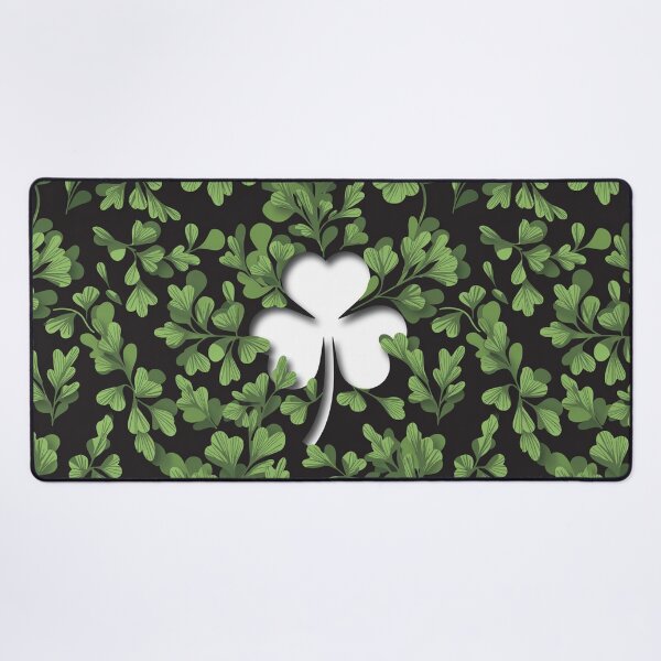 Item preview, St Patricks Day Shamrock Clover Leaf Pattern designed and sold by SassyArtistry.