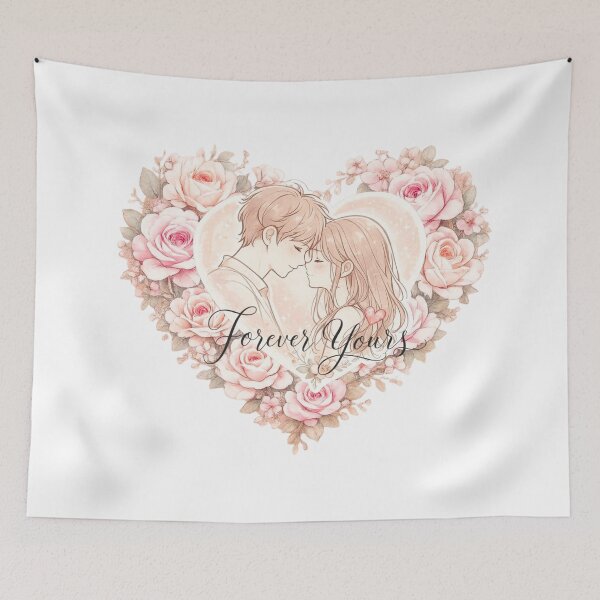 Item preview, Forever Yours Rose Heart Romance designed and sold by lorand-designs.