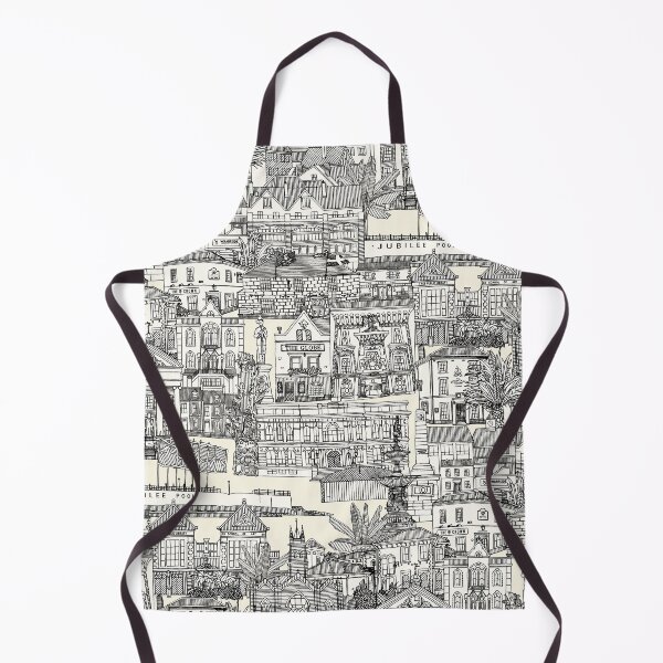 Item preview, Penzance toile black pearl designed and sold by scrummy.