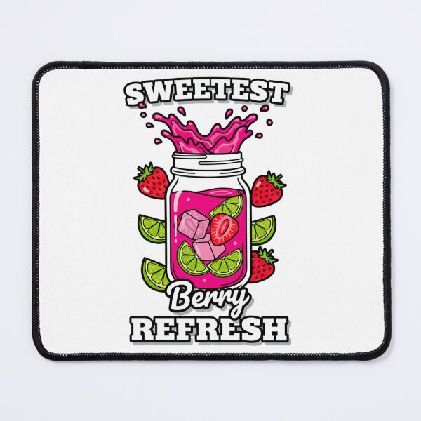 Item preview, Sweetest – Berry Refresh Strawberry Limeade Illustration designed and sold by C3J7.