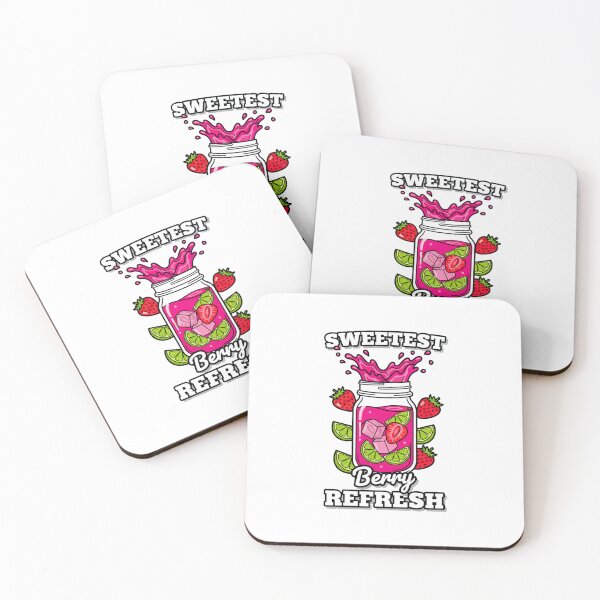 Item preview, Sweetest – Berry Refresh Strawberry Limeade Illustration designed and sold by C3J7.
