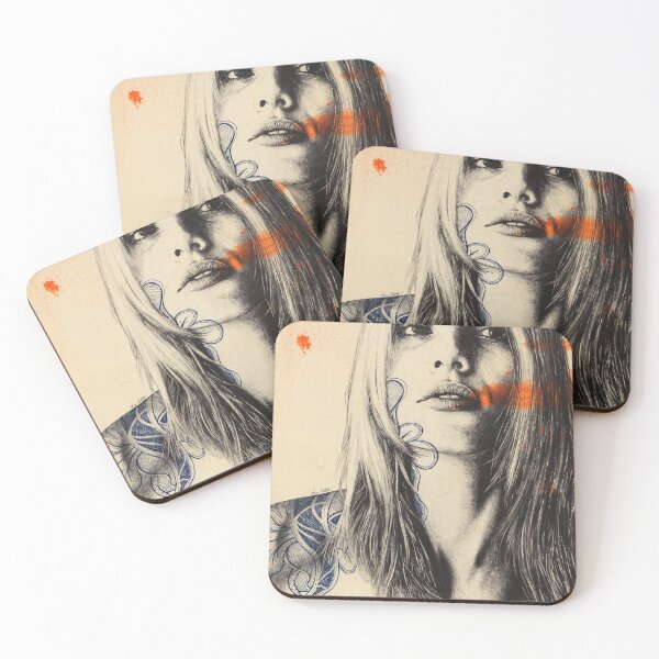 Item preview, Woman Portrait with Doodle Art Tattoo designed and sold by Marco Paludet.