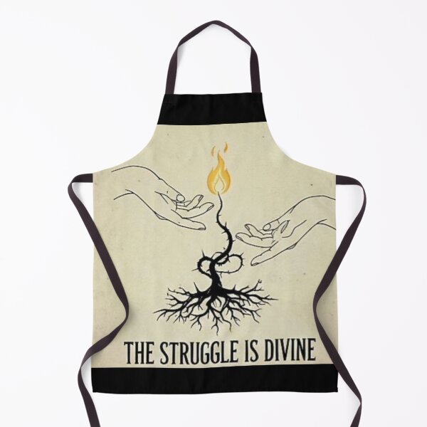 Item preview, The Struggle Is Divine Spiritual Motivation Design | Resilience Quote Art designed and sold by SV-Creation.