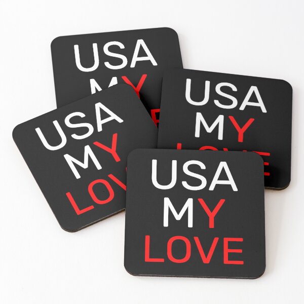 Item preview, USA My Love - Patriotic American Pride designed and sold by vividlukas.