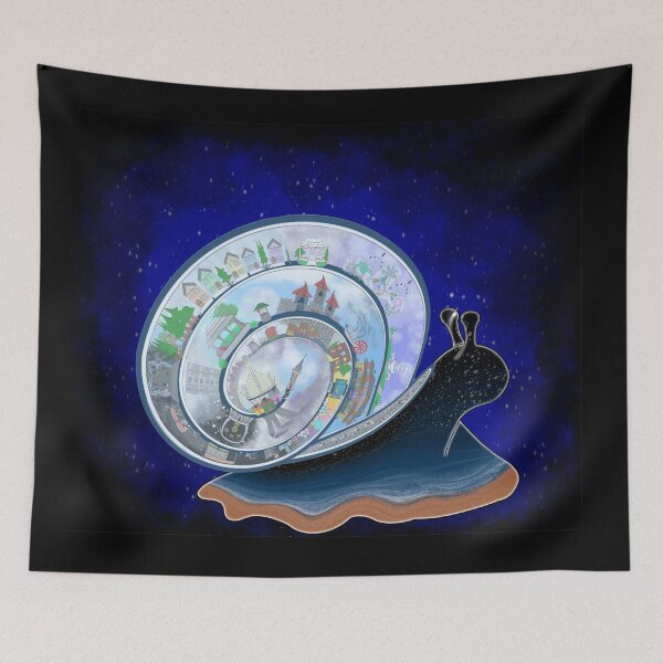 Item preview, The World Snail designed and sold by SisterRedcap.