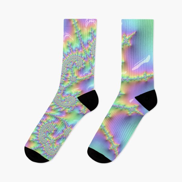 Item preview, Pastel Rainbow Abstract Fractal Artwork  designed and sold by Memes N Lore .