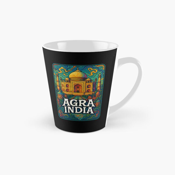 Item preview, Agra Taj Mahal India Trippy Art Travel designed and sold by TomFrontierArt.