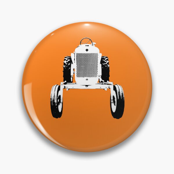 Item preview, Allis-Chalmers vintage tractor black-white designed and sold by soitwouldseem.