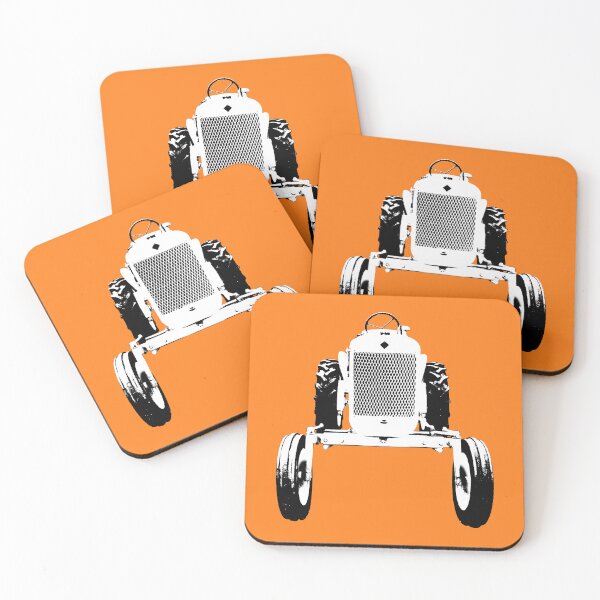 Item preview, Allis-Chalmers vintage tractor black-white designed and sold by soitwouldseem.