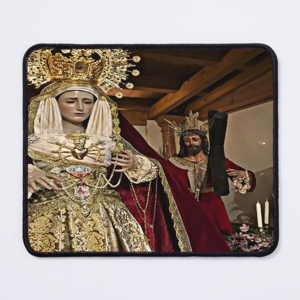 Item preview, Jesus Fallen from the Step and Mary Most Holy of Bitterness designed and sold by AiChemystt.