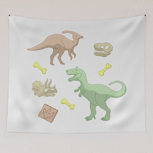 Item preview, Mesozoic Dinosaurs Collection – Fossils, Bones & Prehistoric Life designed and sold by Rômulo Queiroz.