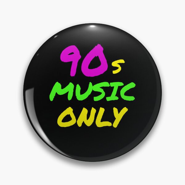 Item preview, 90s Music Only - Retro Neon Brush Script Aesthetic designed and sold by vividlukas.