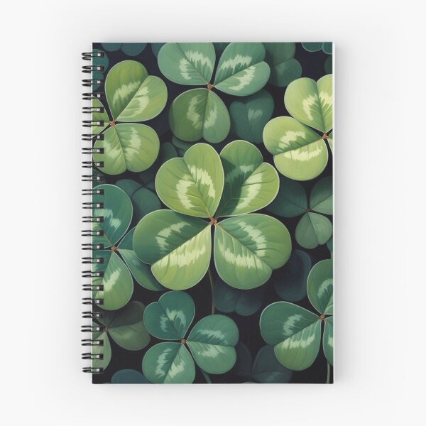 Item preview, St Patricks Day Clover Leaf Seamless Pattern designed and sold by SassyArtistry.