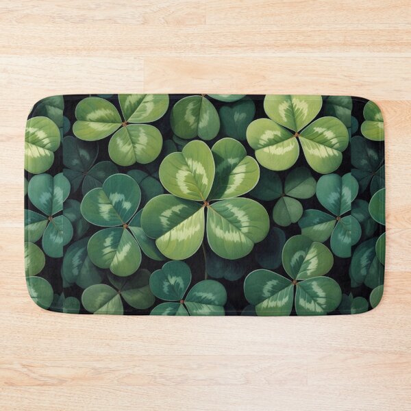 Item preview, St Patricks Day Clover Leaf Seamless Pattern designed and sold by SassyArtistry.
