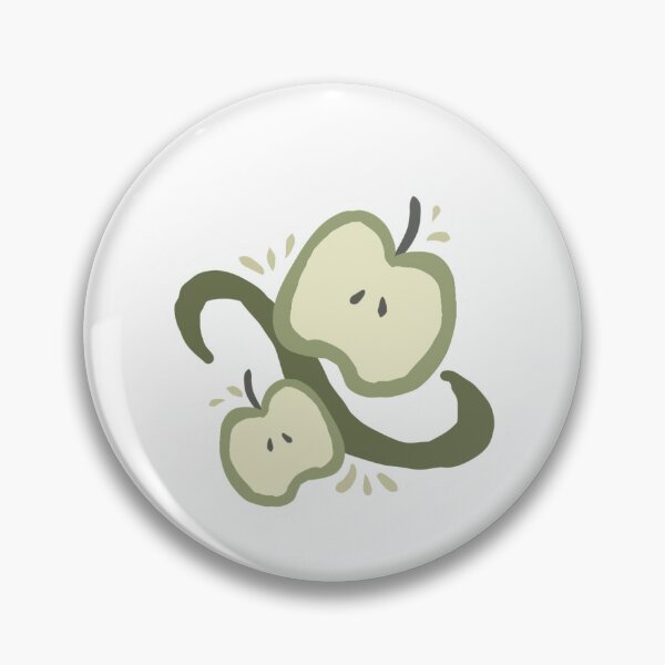 Item preview, green twee apples whimsical  designed and sold by Izzy-mae-8.