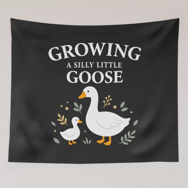 Item preview, Growing A Silly Little Goose designed and sold by FreshVibe Prints.