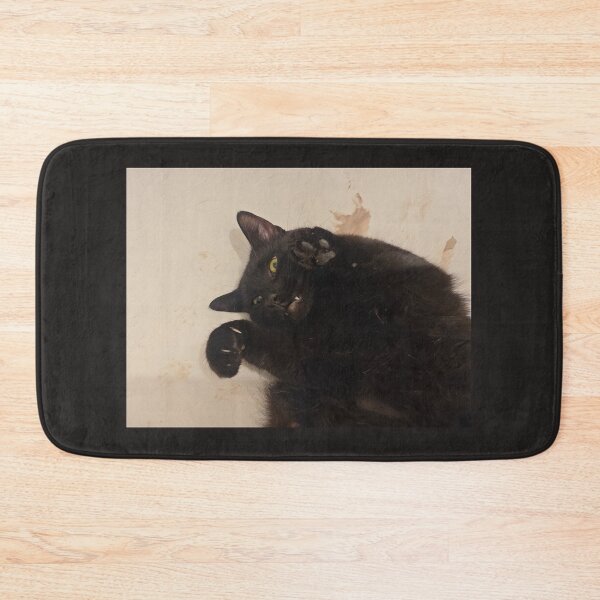 Item preview, Chaotic black cat designed and sold by BornToBeWyld.