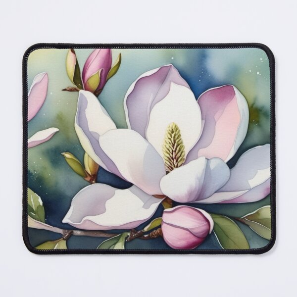 Item preview, Two magnolia blossoms designed and sold by Kraftbaum.