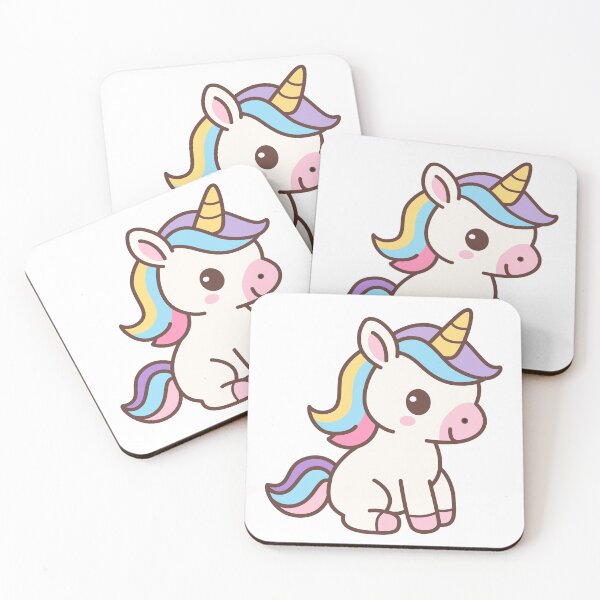 Item preview, Kawaii Unicorn - Pastel Cute Unicorn designed and sold by Hydravisions.