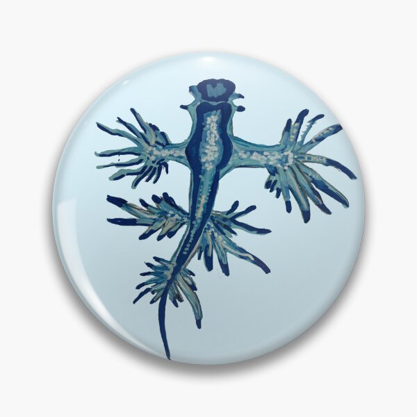 Item preview, Babosa marina dragón azul designed and sold by Ally Doctrow.