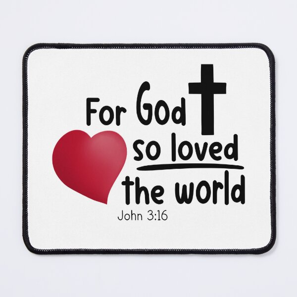 Item preview, For God So Loved the World designed and sold by Willow & Grace Designs.