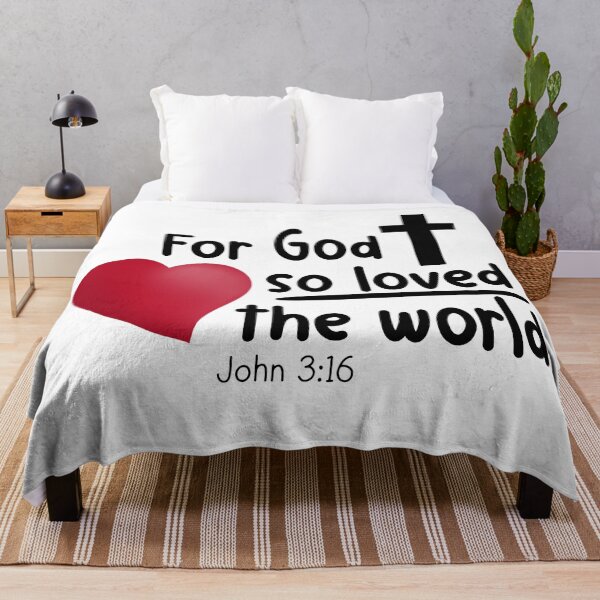 Item preview, For God So Loved the World designed and sold by Willow & Grace Designs.