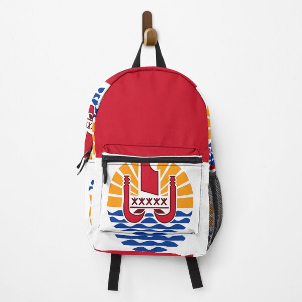 Item preview, Vertical French Polynesia Flag Design designed and sold by NTGUILTY.