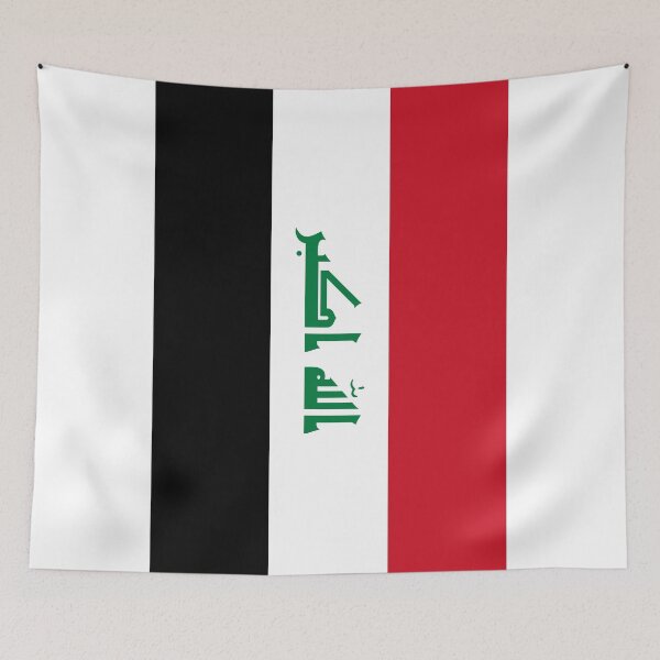 Item preview, Vertical Iraq Flag Design designed and sold by NTGUILTY.