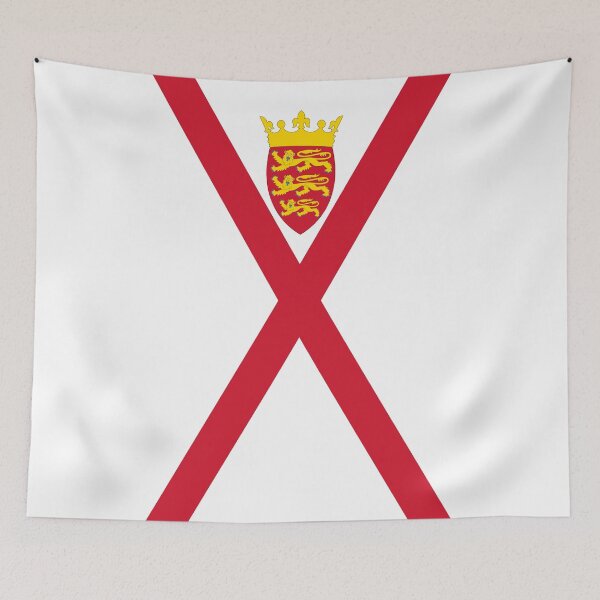 Item preview, Vertical Jersey Flag Design designed and sold by NTGUILTY.