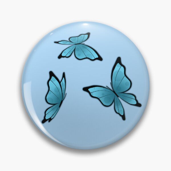 Item preview, Butterflies (Sky Blue) designed and sold by LoreliNLi.