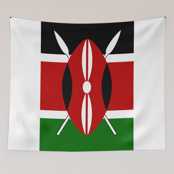 Item preview, Vertical Kenya Flag Design designed and sold by NTGUILTY.