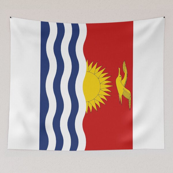 Item preview, Vertical Kiribati Flag Design designed and sold by NTGUILTY.
