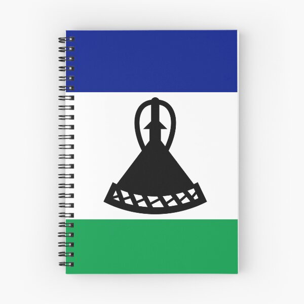Item preview, Vertical Lesotho Flag Design designed and sold by NTGUILTY.