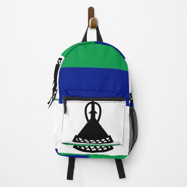 Item preview, Vertical Lesotho Flag Design designed and sold by NTGUILTY.