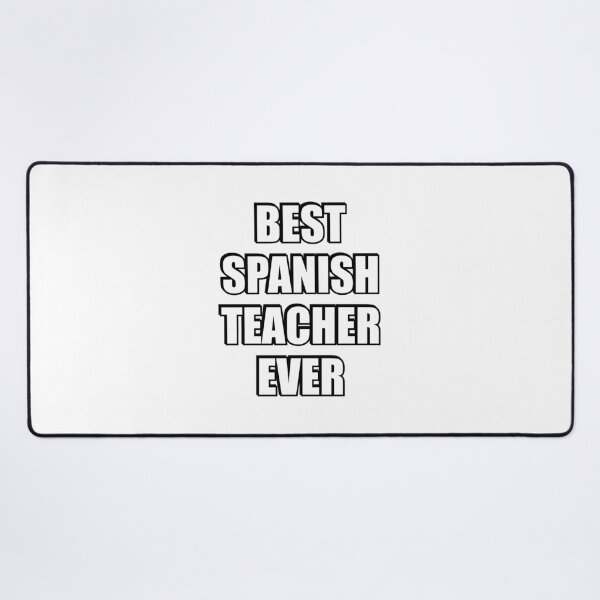 Item preview, Best Spanish Teacher Ever  designed and sold by Inspirationmotivation.