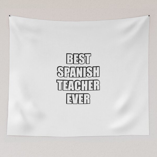 Item preview, Best Spanish Teacher Ever  designed and sold by Inspirationmotivation.