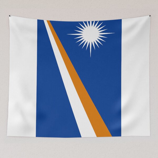 Item preview, Vertical Marshall Islands Flag Design designed and sold by NTGUILTY.