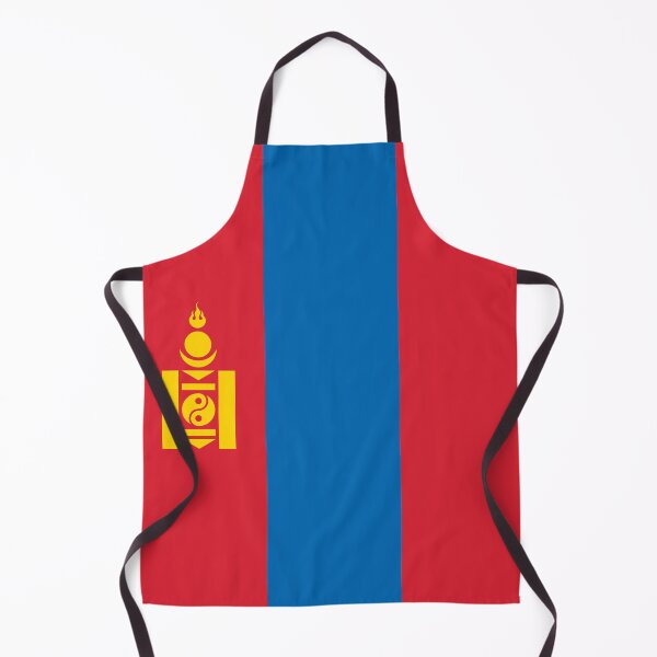 Item preview, Vertical Mongolia Flag Design designed and sold by NTGUILTY.