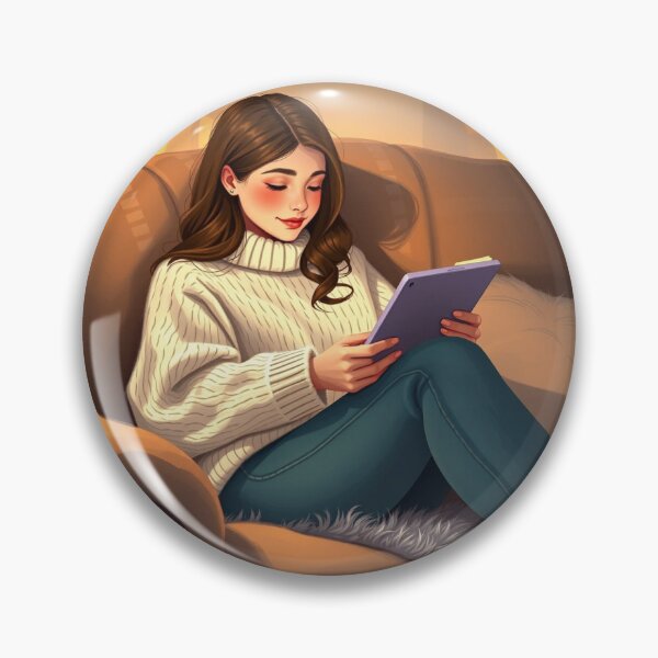 Item preview, Serene Reader (SQ) designed and sold by JVP Universe.